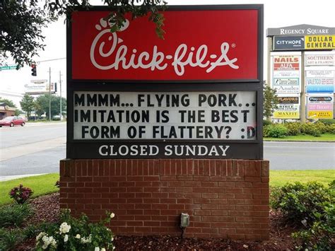Chick Fil A Moes Signs In Mobile Make Traffic More Interesting