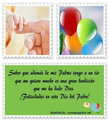 Lindos Mensajes Por El Día Del Padre Para Un Tío│frases Del Día Del