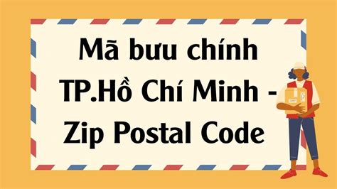Mã Bưu Chính Tphồ Chí Minh Zip Postal Code Bưu Cục Tphcm
