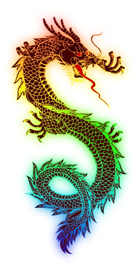 Rainbow Dragon By Mystica Dragon Tattoo Dragon Pictures Small