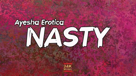 Ayesha Erotica Nasty Lyrics Beat That Babe With A Bat Smack YouTube