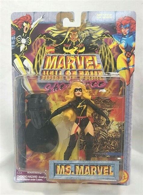 1996 Marvel Hall Of Fame She Force Ms Marvel Action Fi