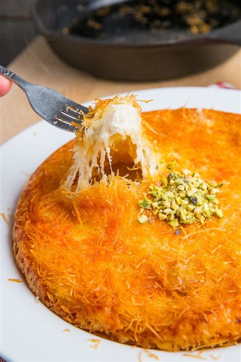 Kanafeh Künefe Sweet Cheese Pastry Recipe On Closet Cooking