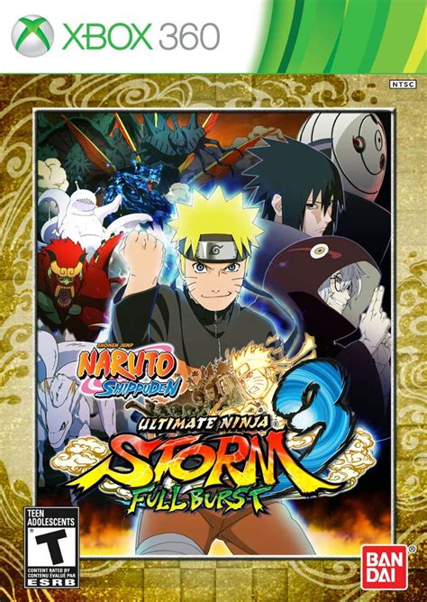 Jogo Naruto Ultimate Ninja Storm 3 Full Burst Xbox 360 Ntsc R 259