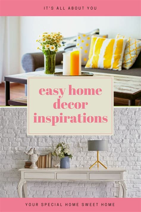 Simple And Easy Home Decor Ideas Taking These Trouble Free Interior
