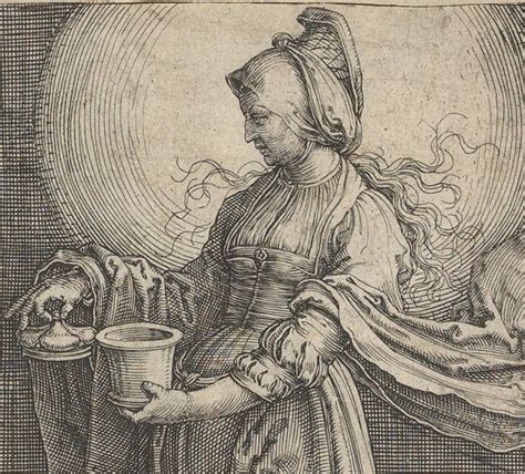 Lucas Van Leyden 1494 1533 St Mary Magdalene On The Clouds 1518 Detail