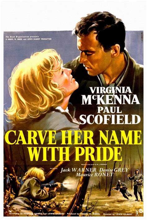 Carve Her Name With Pride The Poster Database Tpdb