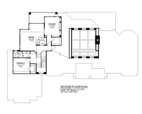 Luxury Lake Style House Plan 6465 Lake Bonham