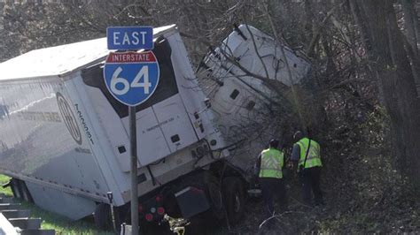 Tractor Trailer Accident Affects Traffic On I 64 Eastbound Wvir Nbc29