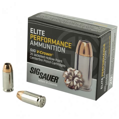 Sig Ammo 40sw 180gr Jhp 20200 4shooters