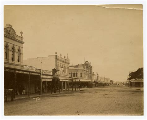 East Street Rockhampton Qld 1891