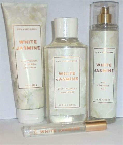 3 Bath And Body Works White Jasmine Ultra Shea Body Cream 8oz Each For