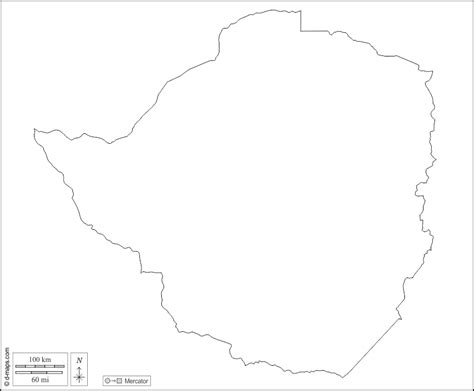 Zimbabwe Free Map Free Blank Map Free Outline Map Free Base Map