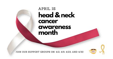 Head And Neck Cancer Awareness Month In April