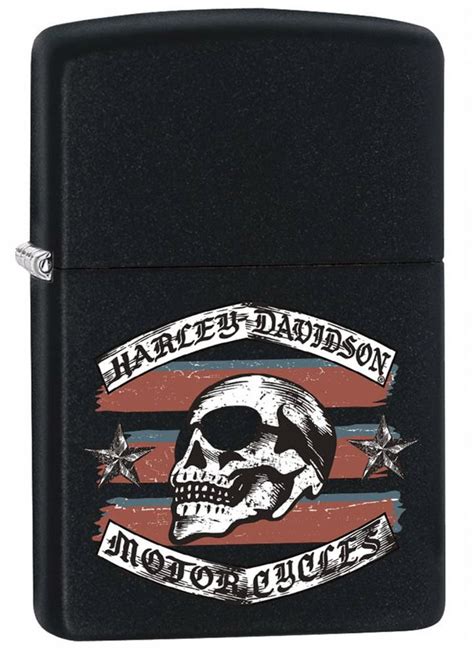 A collectible zippo harley davidson xv lighter used at excellent condition. Zippo Harley-Davidson Star Skull at Thunderbike Shop