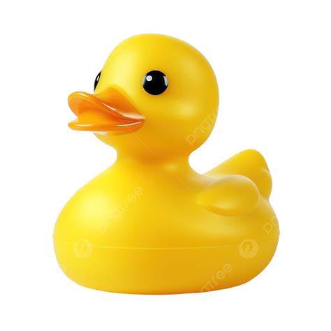 Yellow Rubber Duck Isolated Toy Plastic Duck Png Transparent Image