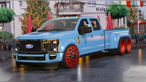 Download Ford F450 Dually Led 6x6 Edition For Gta 5