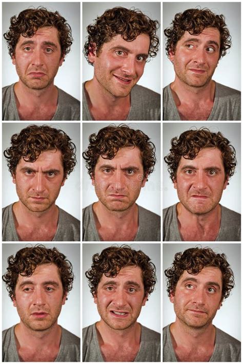 Real Person Facial Expressions Stock Photo Image 57538123