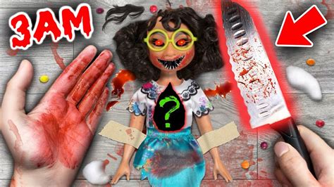 Scary Cutting Open Haunted Encanto Doll At 3am Whats Inside