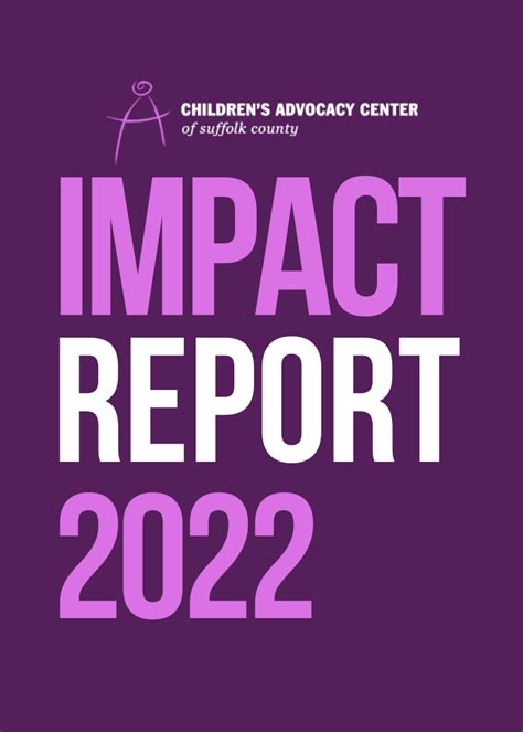 2022 Annual Report Who We Are Childrens Advocacy Center Of Suffolk