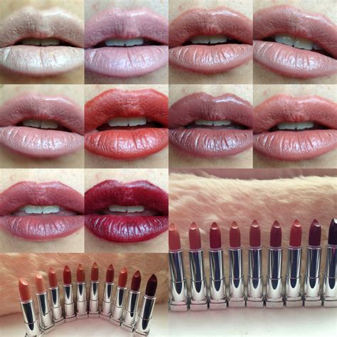 Confessions Of A Cosmeholic Maybelline The Buffs Collection Review Lip