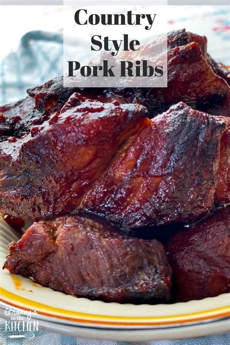 Boneless Country Style Pork Ribs Recipe Grannys In The Kitchen