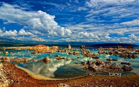 🔥 Free Download Windows Bing Thmes Rivage Ciel Bleu Nuages Blancs Fond