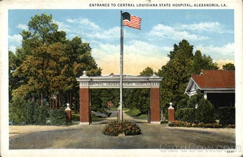 Entrance To Central Louisiana State Hospital Alexandria LA