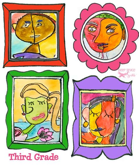 We Love These Future Moma Artists Picasso Inspired Self Portraits Oil