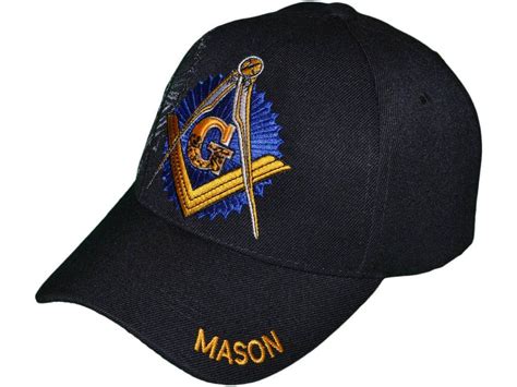 Embroidered Mason Masonic Baseball Caps Masonic Freemason Cap 2