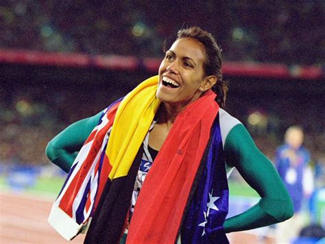 Cathy Freeman Sydney Olympics Glynis Nunn Gold Medal 400m Daily Telegraph
