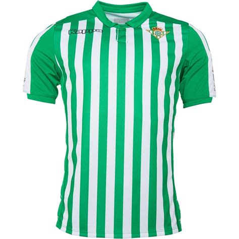 Accurate as of 21 february 2019. Buy Kappa Mens RBB Real Betis Home Jersey Green/White