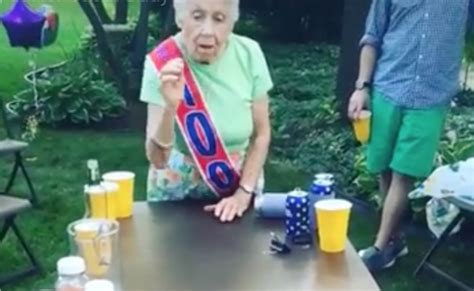 this 100 year old grandma is a beer pong champion