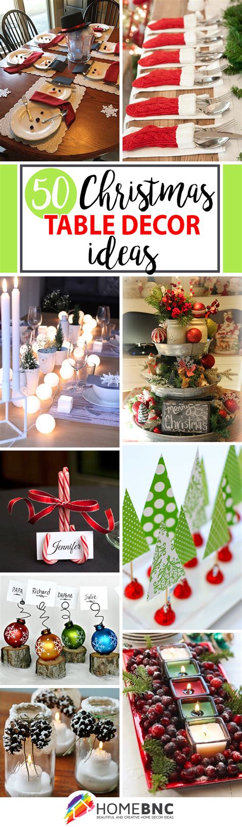 50 Best Diy Christmas Table Decoration Ideas For 2022 Christmas
