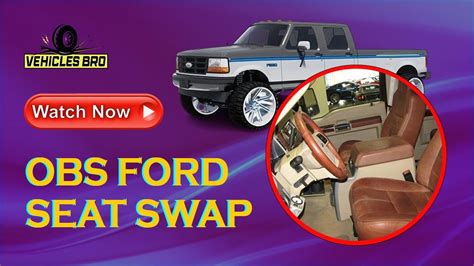 Complete Guide To Obs Ford Seat Swap Youtube