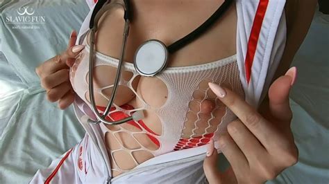 Cum On Tits Sexy Nurse In Medical School Gets A Huge Cumshot Onto Her