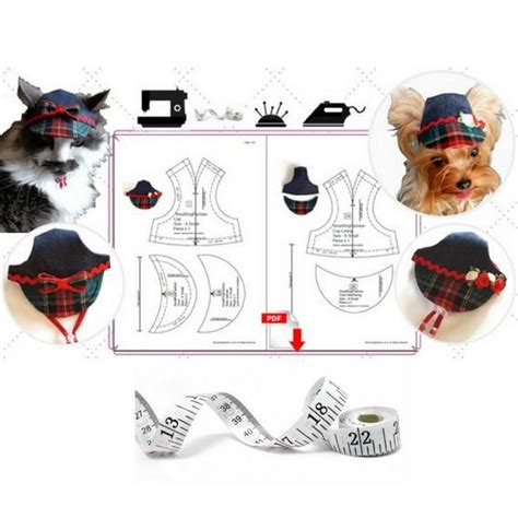 Small Dog Hat Pattern For Dog Pet Hat Pdf Dog Hat Sewing Pdf Etsy