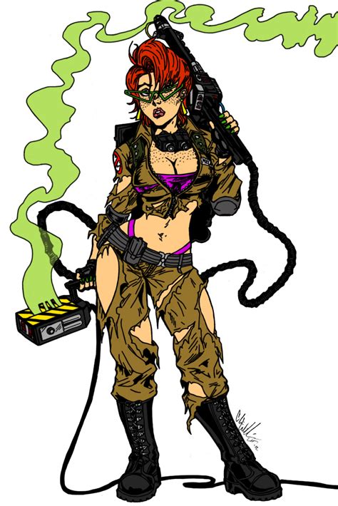 A description of tropes appearing in real ghostbusters. Ghostbusters Janine Ink and Color by ~XinMyForehead on ...