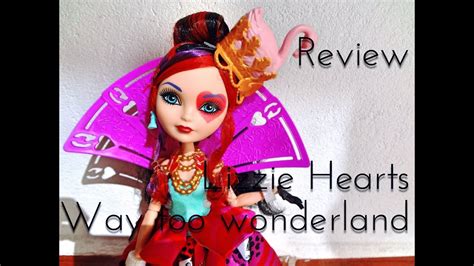 Review Ever After High Lizzie Hearts Way Too Won YouTube