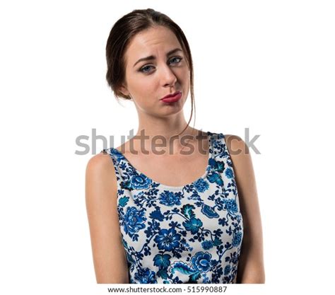 Sad Pretty Young Girl Stock Photo 515990887 Shutterstock