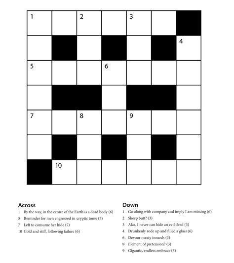 Easy Printable Crossword Puzzles April 2013 Matt Gaffneys Weekly