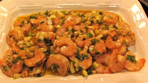 That is cold tap water, not even a hint of warm. Rita's Recipes: Marinated Shrimp