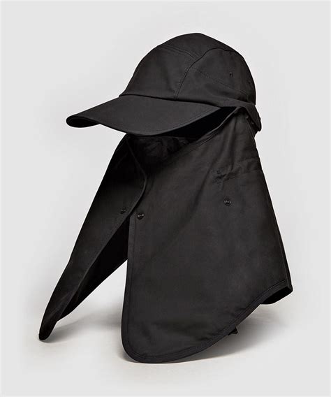 Sasquatchfabrix Cotton Ninja Oiled Cap In Black For Men Lyst