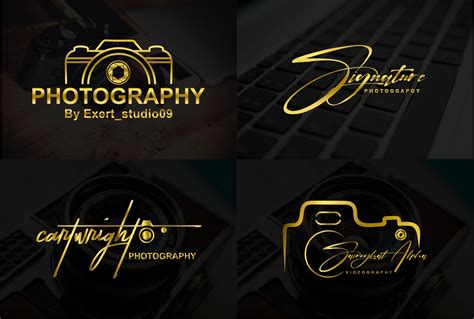 Design And Templates Custom Photography Logo Initials Logo Design