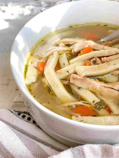 Classic Chicken Noodle Soup Season And Thyme