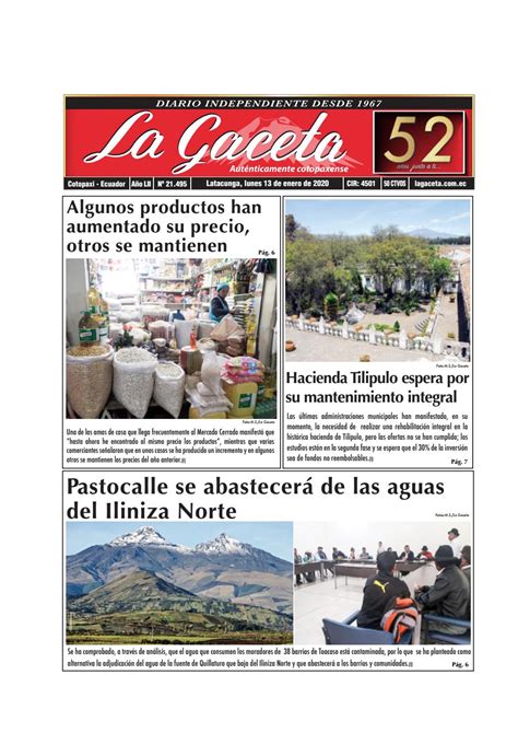 La Gaceta 13 Enero 2020 By Diario La Gaceta Issuu