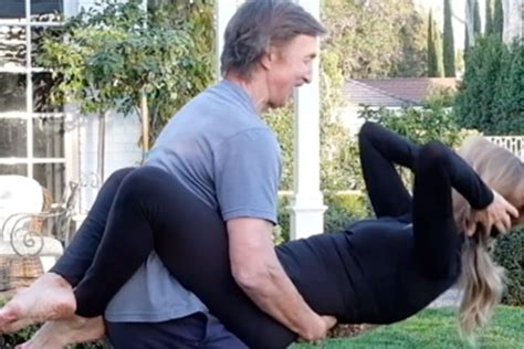 Jaclyn Smith Shows Off Sexy Workout Moves With Husband Brad Allen