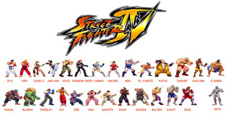 Can You See These Street Fighter Characters Super Street Fighter Iv