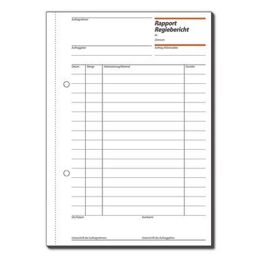 Le format pdf est un format de document électronique conçu par adobe systems, qui utilise certains traits de langage postscript. Sigel Formularbuch RP510 »Rapport/Regiebericht« | OTTO