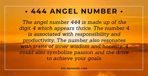 444 Meaning Angel Numbers Image